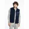 Penfield Blue Bear Outdoor Borg Zip Thru Gilet
