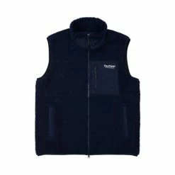 Penfield Blue Bear Outdoor Borg Zip Thru Gilet -Penfield Shop unnamed file 1031