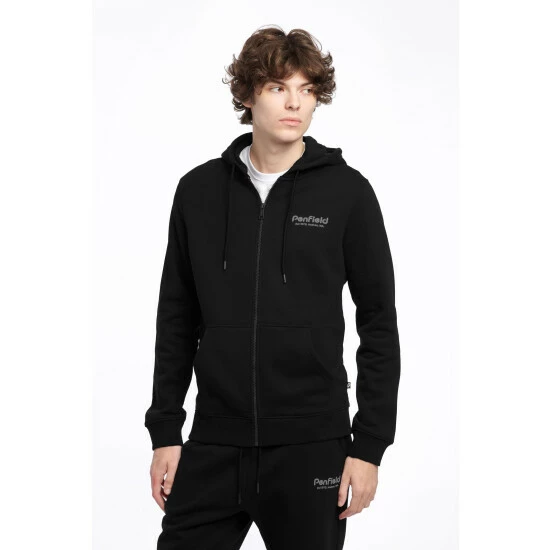 unnamed-file-104.jpg Penfield Black Hudson Script Zip Thru Hooded Sweatshirt -Penfield Shop unnamed file 104