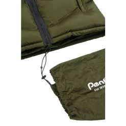 Penfield Green Script Angled Quilt Ripstop Hooded Puffer Gilet -Penfield Shop unnamed file 1041