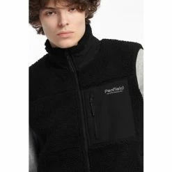 Penfield Black Bear Outdoor Borg Zip Thru Gilet -Penfield Shop unnamed file 1046