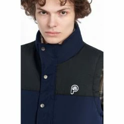Penfield Blue Bear Cut And Sew Funnel Neck Puffer Gilet -Penfield Shop unnamed file 1058