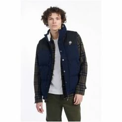 Penfield Blue Bear Cut And Sew Funnel Neck Puffer Gilet -Penfield Shop unnamed file 1060