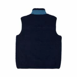 Penfield Blue Bear Colourblock Borg Zip Thru Gilet -Penfield Shop unnamed file 1065