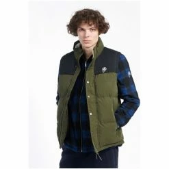 Penfield Green Bear Cut And Sew Funnel Neck Puffer Gilet -Penfield Shop unnamed file 1087