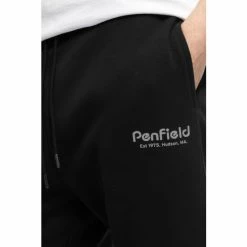 Penfield Black Hudson Script Joggers -Penfield Shop unnamed file 1102