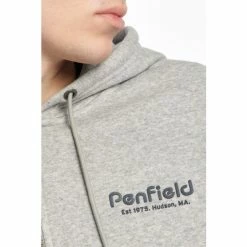 Penfield Grey Hudson Script Zip Thru Hooded Sweatshirt 2 Penfield Grey Hudson Script Zip Thru Hooded Sweatshirt -Penfield Shop unnamed file 113