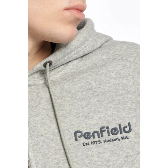 unnamed-file-113.jpg Penfield Grey Hudson Script Zip Thru Hooded Sweatshirt -Penfield Shop unnamed file 113