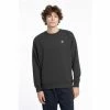 Penfield Grey Bear Chest Badge Crew Sweatshirt