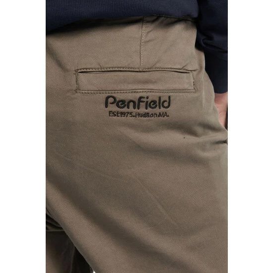 Penfield Green Hudson Script Elasticated Waist Trousers 3 Penfield Green Hudson Script Elasticated Waist Trousers - Image 3