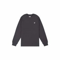 Penfield Grey Bear Chest Badge Crew Sweatshirt -Penfield Shop unnamed file 121