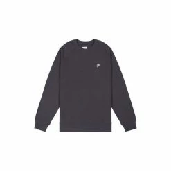 Penfield Grey Bear Chest Badge Crew Sweatshirt -Penfield Shop unnamed file 123