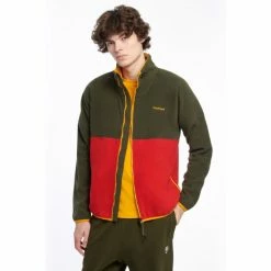 Penfield Red Polar Colour Block Fleece