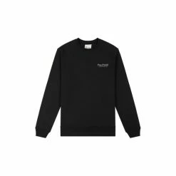 Penfield Black Hudson Script Crew Neck Long-Sleeved Sweater -Penfield Shop unnamed file 130