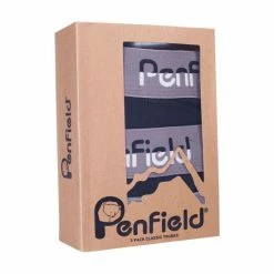 Penfield Black Penfield Script Split Boxers 3 Pack -Penfield Shop unnamed file 1303