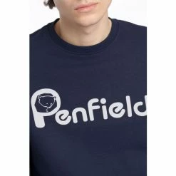 Penfield Blue Bear Chest Print Crew Sweatshirt -Penfield Shop unnamed file 133