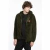 Penfield Green Teddy Zip Through Sweatshirt