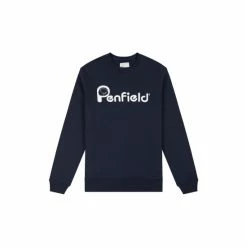 Penfield Blue Bear Chest Print Crew Sweatshirt -Penfield Shop unnamed file 134
