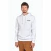 Penfield Hudson White Script Hooded Sweatshirt