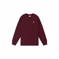 Penfield Purple Bear Chest Badge Crew Sweatshirt -Penfield Shop unnamed file 148