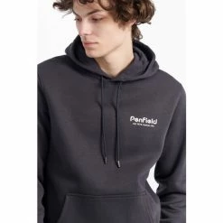 Penfield Grey Hudson Script Hooded Sweatshirt -Penfield Shop unnamed file 153