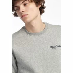 Penfield Grey Hudson Script Crew Neck Long-Sleeved Sweater 2 Penfield Grey Hudson Script Crew Neck Long-Sleeved Sweater -Penfield Shop unnamed file 175