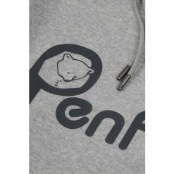 Penfield Grey Bear Chest Print Hooded Sweatshirt -Penfield Shop unnamed file 185