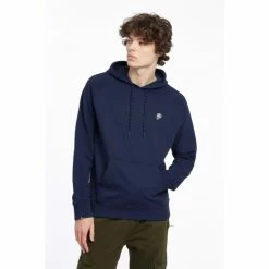 Penfield Blue Bear Chest Badge Hooded Sweatshirt
