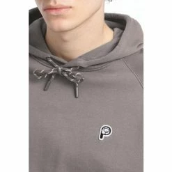 Penfield Grey Bear Chest Badge Hooded Sweatshirt -Penfield Shop unnamed file 227
