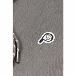 Penfield Grey Bear Chest Badge Hooded Sweatshirt -Penfield Shop unnamed file 230