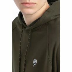 Penfield Green Bear Chest Badge Hooded Sweatshirt -Penfield Shop unnamed file 254