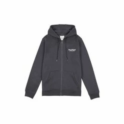 Penfield Grey Hudson Script Zip Thru Hooded Sweatshirt -Penfield Shop unnamed file 287