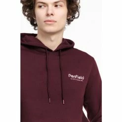 Penfield Purple Hudson Script Hooded Sweatshirt -Penfield Shop unnamed file 293