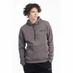 Penfield Grey Hudson Script Hooded Sweatshirt