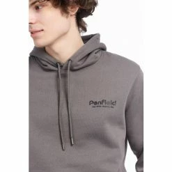 Penfield Grey Hudson Script Hooded Sweatshirt -Penfield Shop unnamed file 300