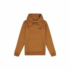 Penfield Hudson Brown Script Hooded Sweatshirt -Penfield Shop unnamed file 336