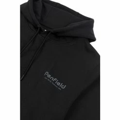 Penfield Black Hudson Script Hooded Sweatshirt -Penfield Shop unnamed file 345