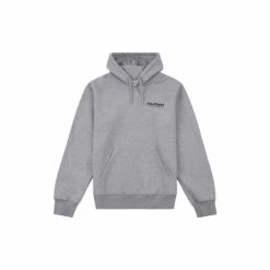 Penfield Grey Ridge Trail Back Graphic Hooded Sweatshirt