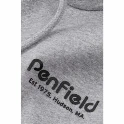 Penfield Grey Ridge Trail Back Graphic Hooded Sweatshirt -Penfield Shop unnamed file 367