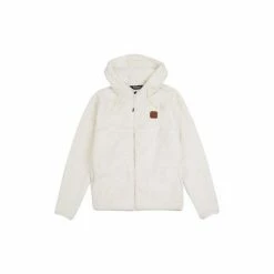 Penfield White Teddy Zip Through Sweatshirt -Penfield Shop unnamed file 40