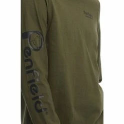 Penfield Mens Green Long-Sleeved Bear Graphic T-Shirt 4 Penfield Mens Green Long-Sleeved Bear Graphic T-Shirt -Penfield Shop unnamed file 429