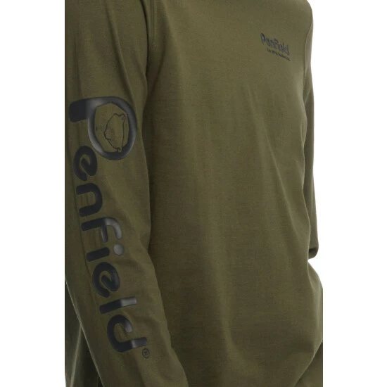 unnamed-file-429.jpg Penfield Mens Green Long-Sleeved Bear Graphic T-Shirt -Penfield Shop unnamed file 429