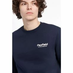 Penfield Blue Hudson Script Crew Neck Long-Sleeved Sweater 2 Penfield Blue Hudson Script Crew Neck Long-Sleeved Sweater -Penfield Shop unnamed file 43