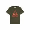 Penfield Green Triangle Mountain Graphic Short-Sleeved T-Shirt