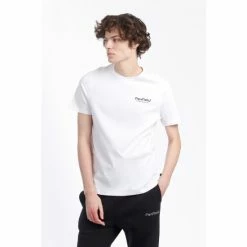 Penfield Hudson White Script T-Shirt