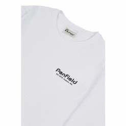 Penfield Hudson White Script T-Shirt -Penfield Shop unnamed file 440