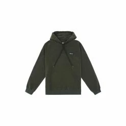 Penfield Green Corduroy Hooded Sweatshirt