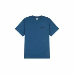 Penfield Blue Hudson Script T-Shirt -Penfield Shop unnamed file 450