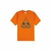 Penfield Orange Triangle Mountain Graphic Short-Sleeved T-Shirt