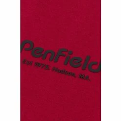 Penfield Red Hudson Script T-Shirt -Penfield Shop unnamed file 485